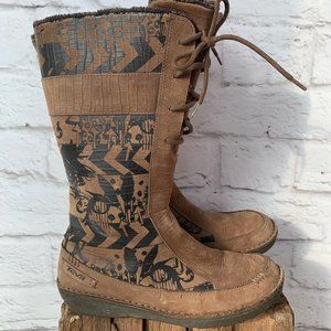 Teva Kiru Printed Leather Boot